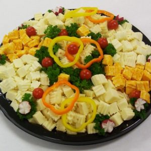 Cheese Tray with Grapes